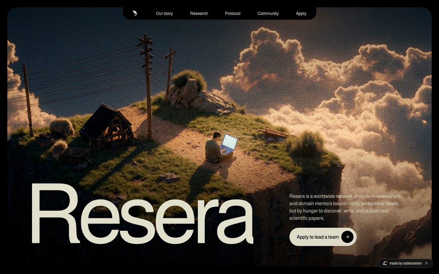 Resera website